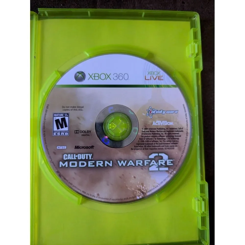 Xbox 360‎ - Call of Duty Modern Warfare 2 - VideoGames + Manual